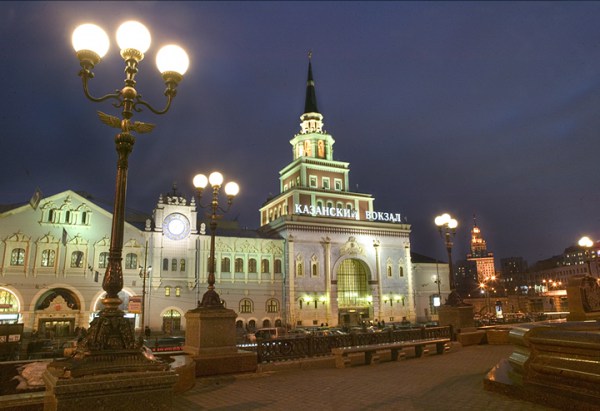 Фотография вокзала. Казанский вокзал в Санкт-Петербурге